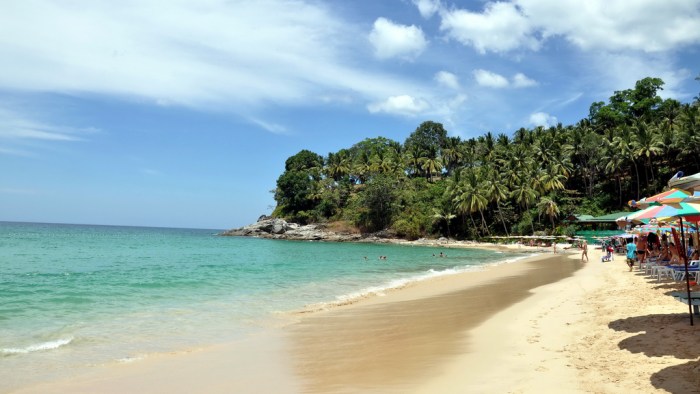 Surin Beach white sand and turquoise water
